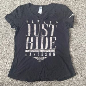 Harley Davidson JUST RIDE Top
